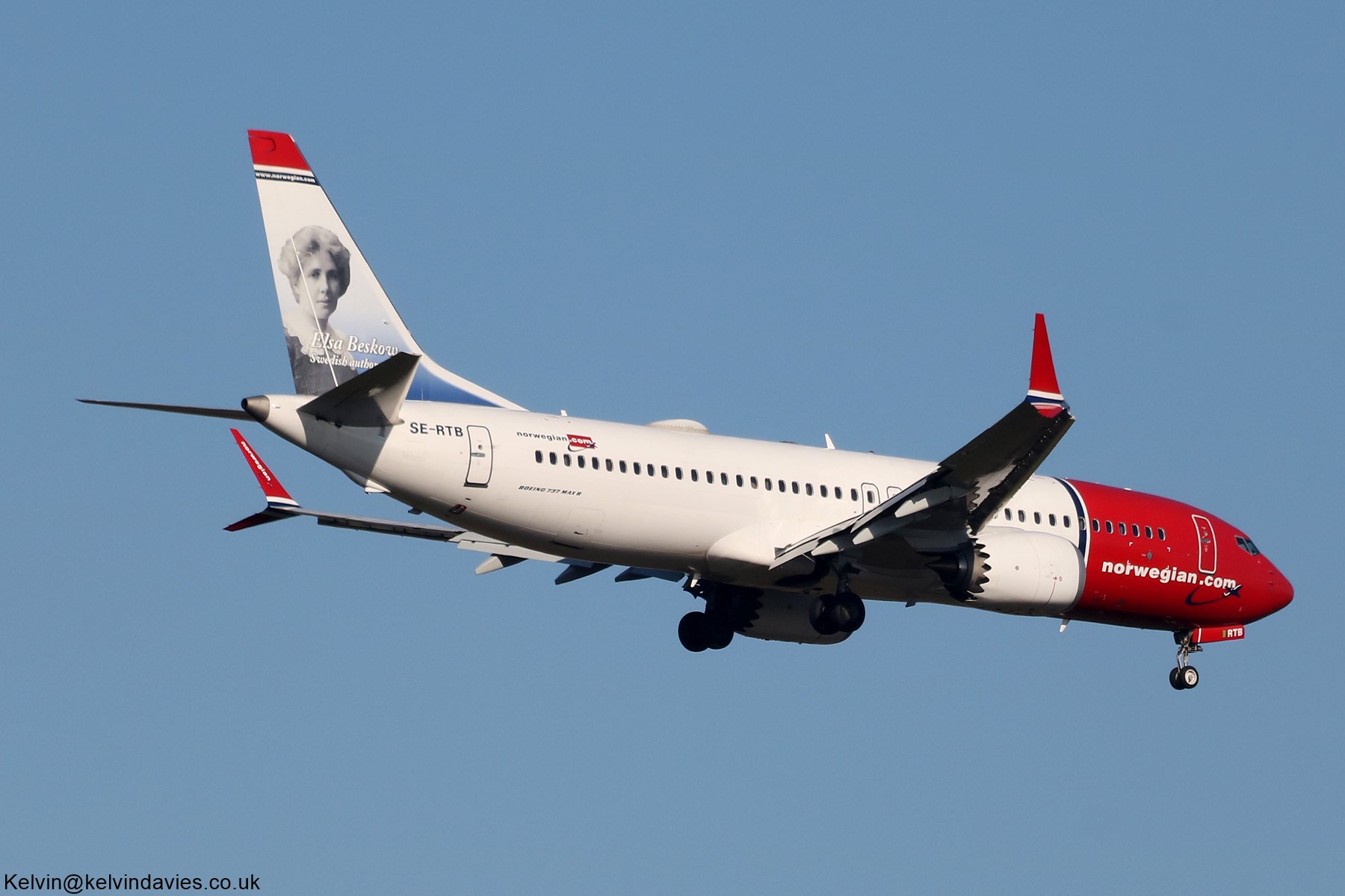Norwegian Air Sweden 737 SE-RTB