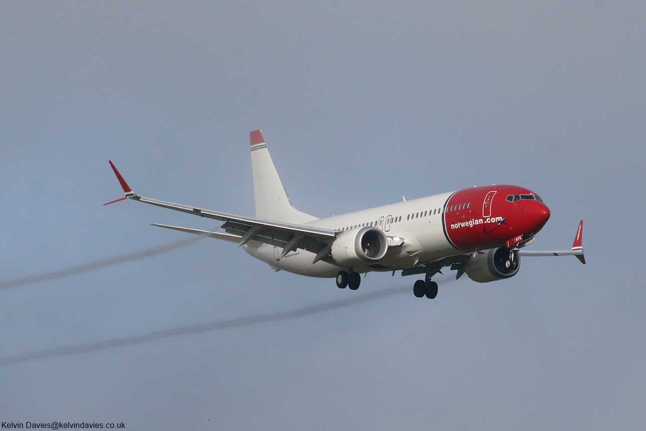 Norwegian Air Sweden 737MAX SE-RTK