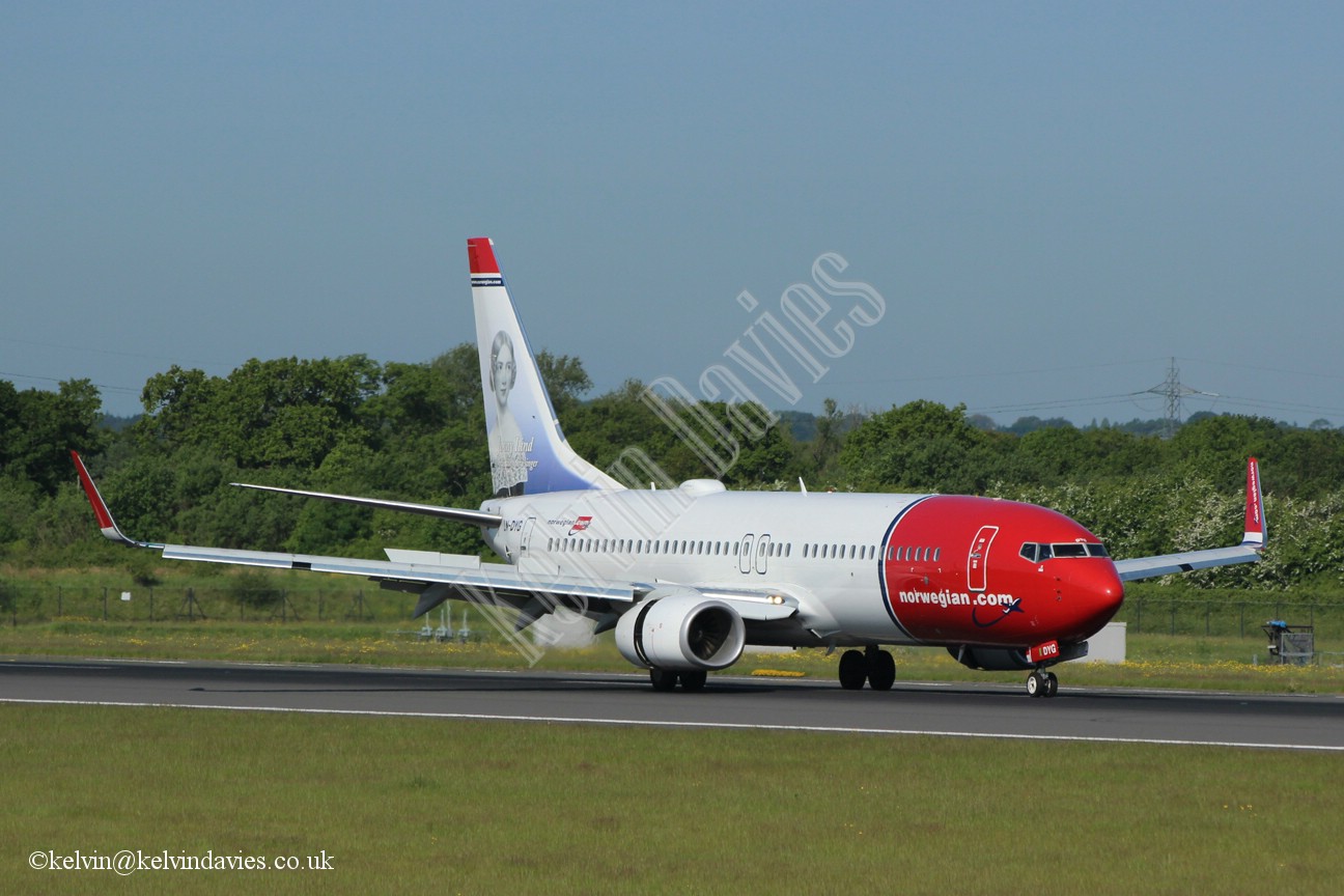 Norwegian 737 LN-DYG