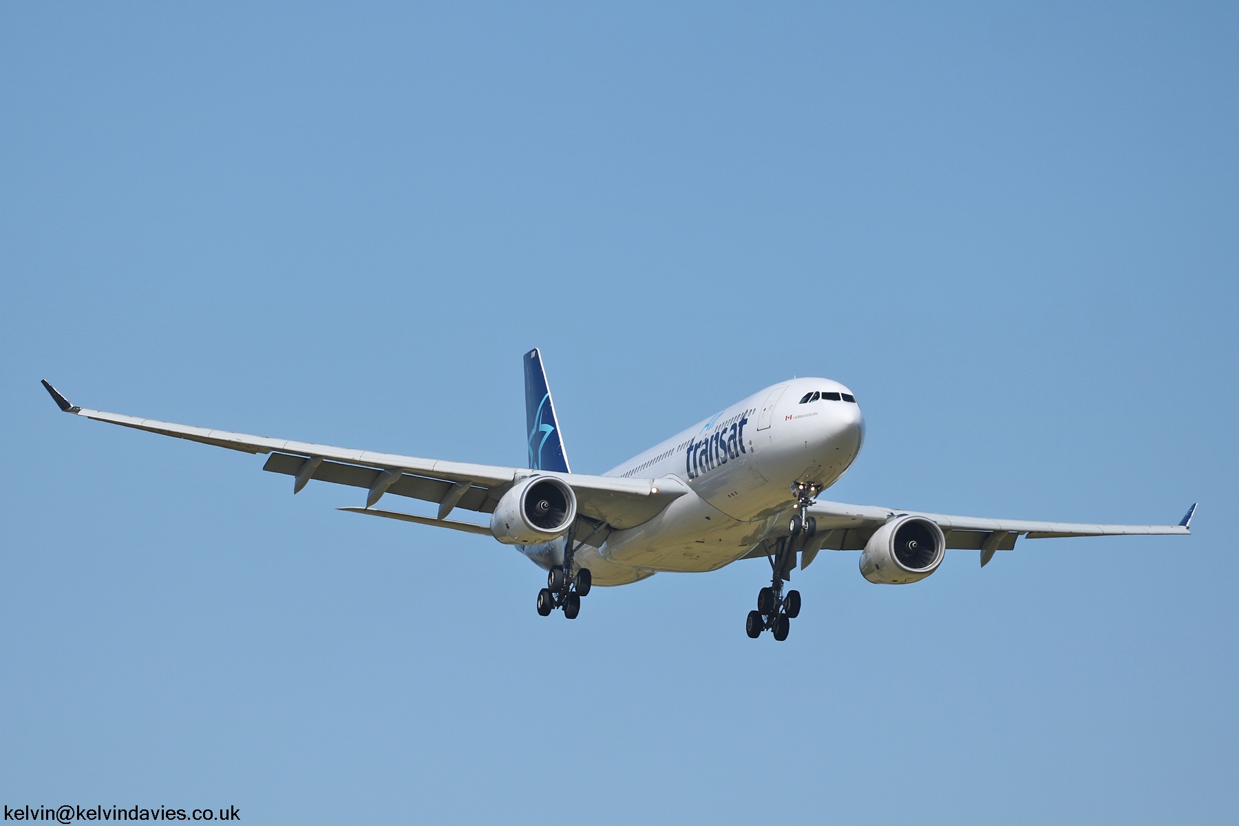 Air Transat A330 C-GJDA