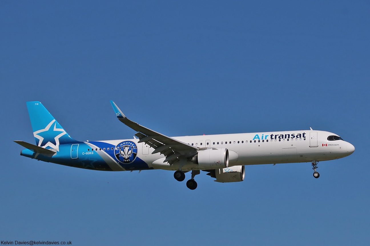 Air Transat A321NEO C-GOKG