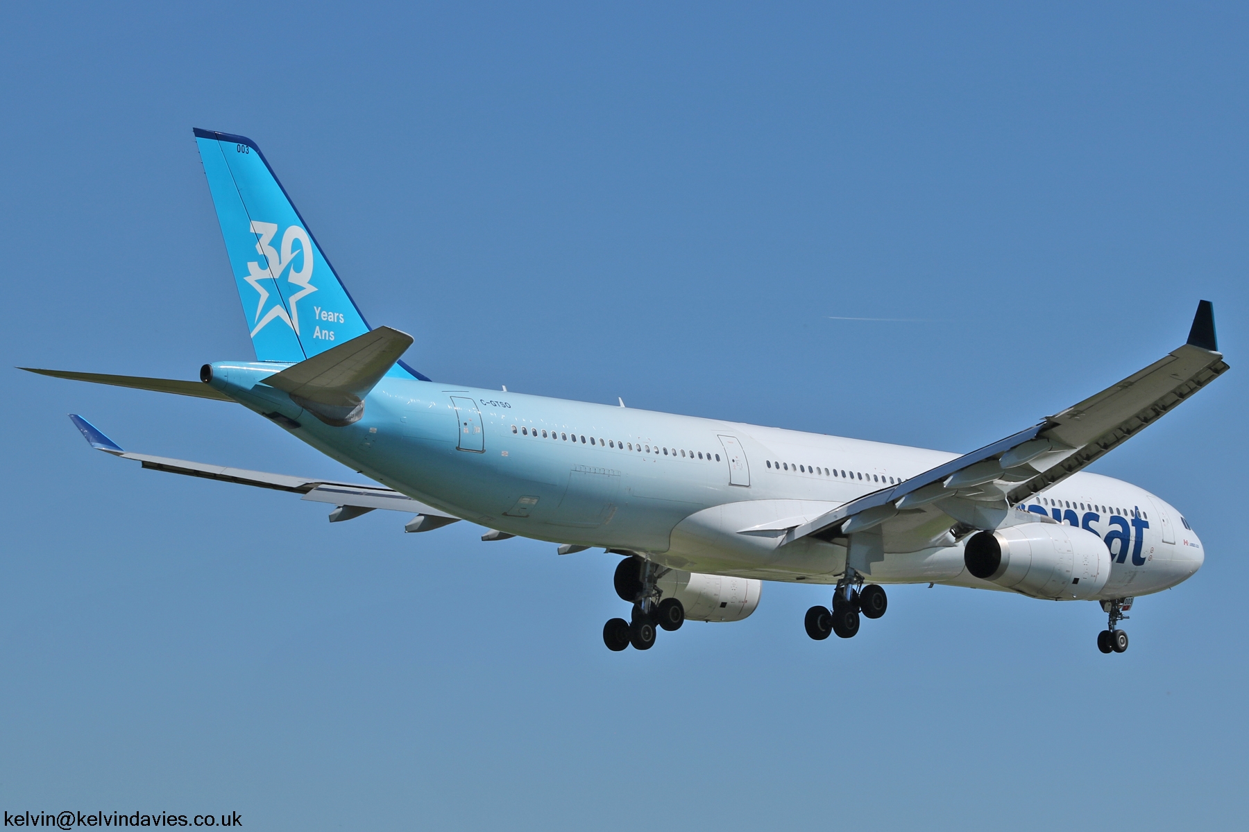 Air Transat A330 C-GTSO