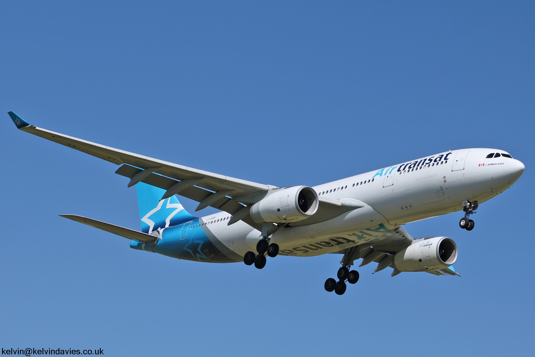Air Transat A330 C-GUBF