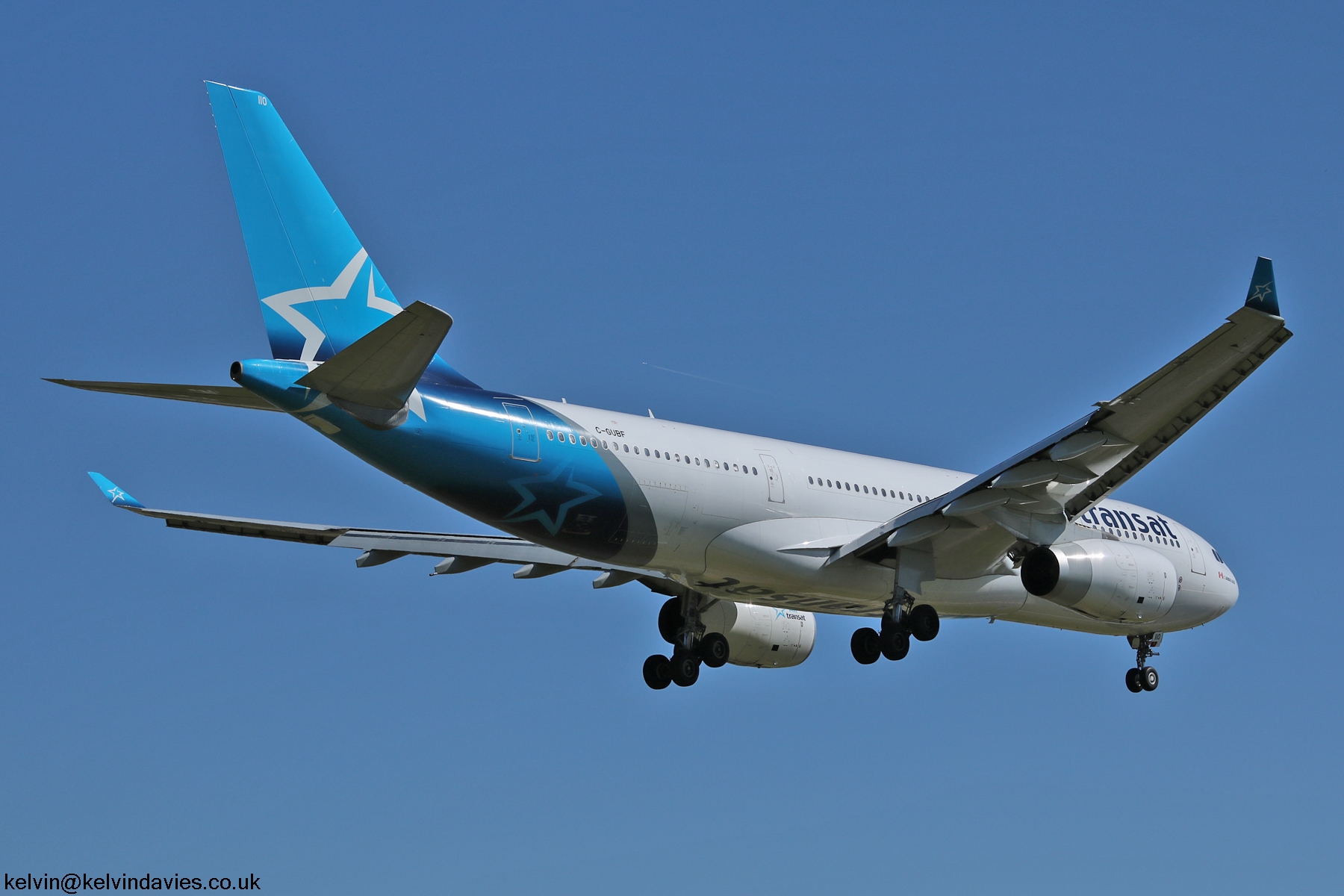 Air Transat A330 C-GUBF