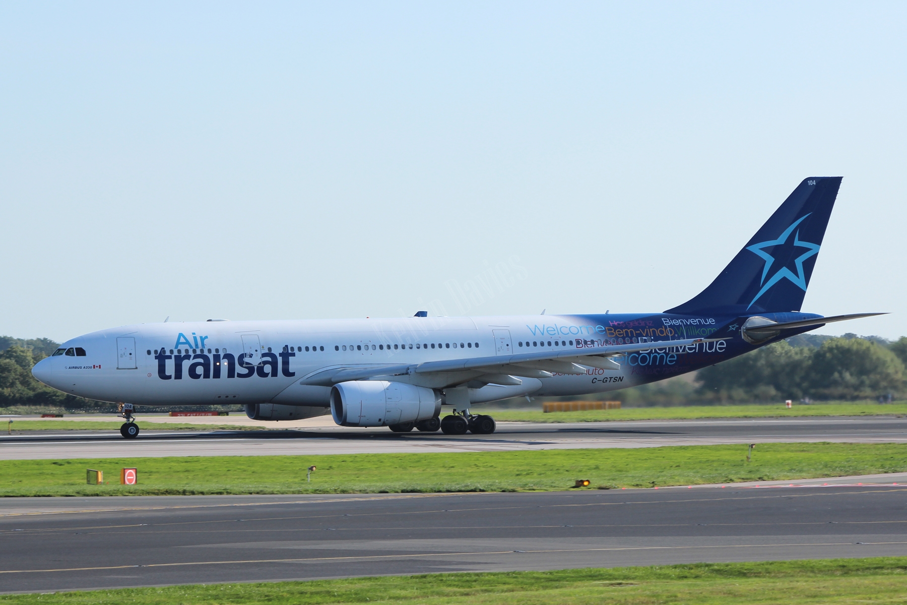 Air Transat A330 C-GTSN