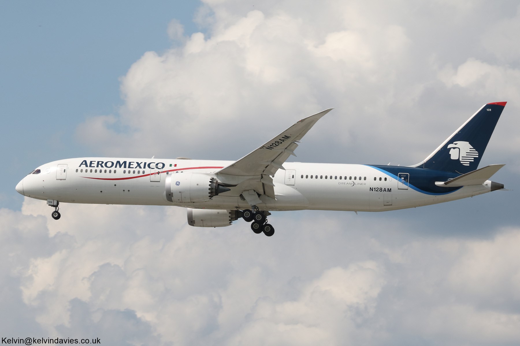 Aeromexico 787 N128AM