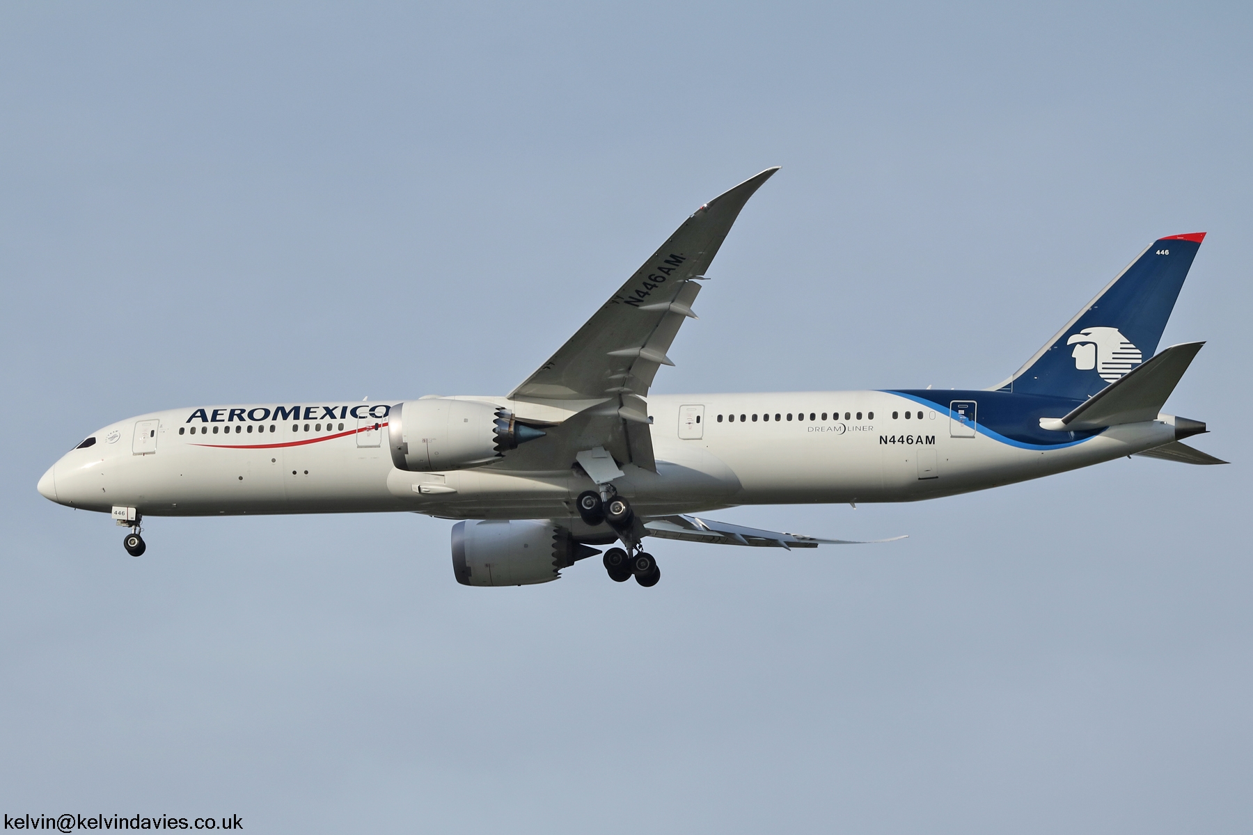 AeroMexico 787 N446AM