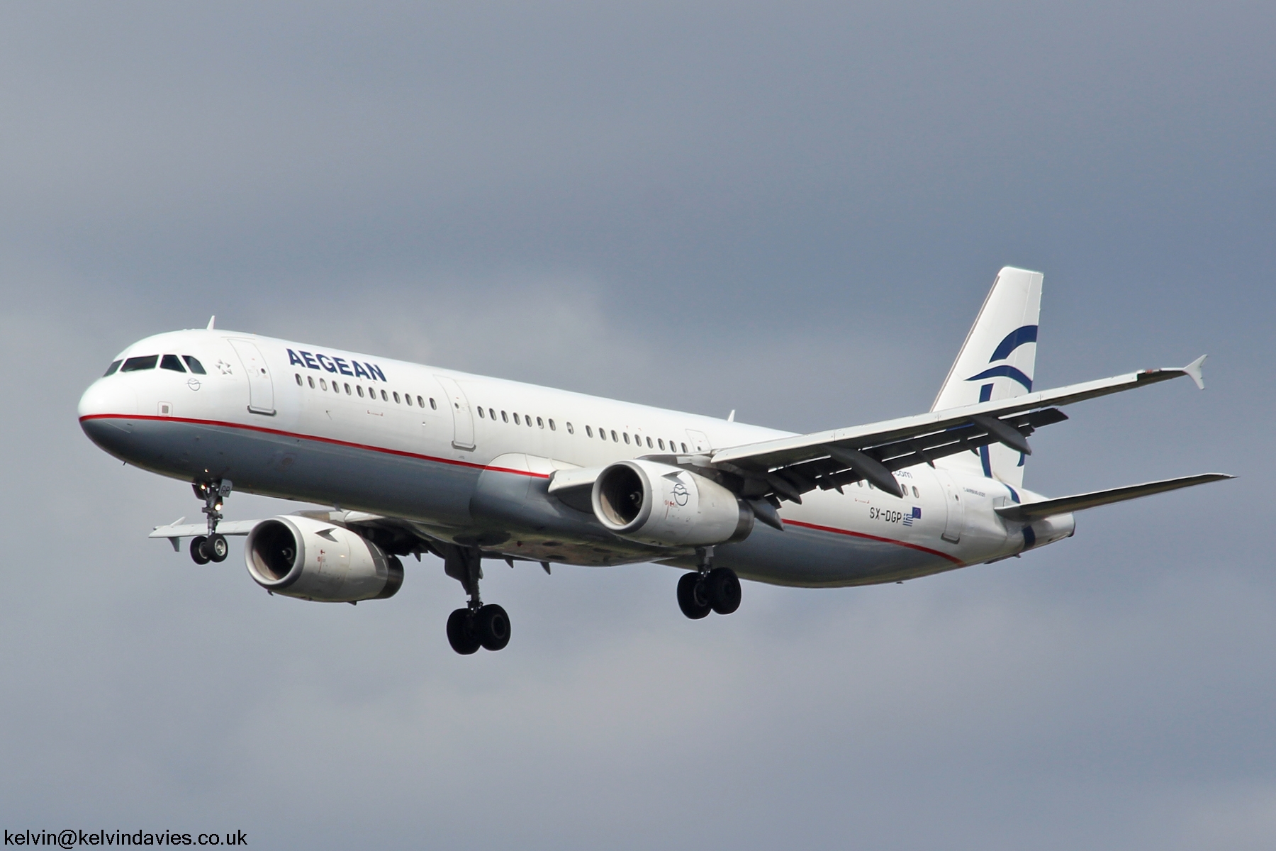 Aegean Airlines A321 SX-DGP