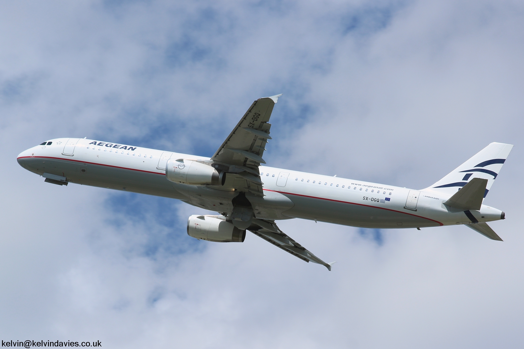 Aegean Airlines A321 SX-DGQ