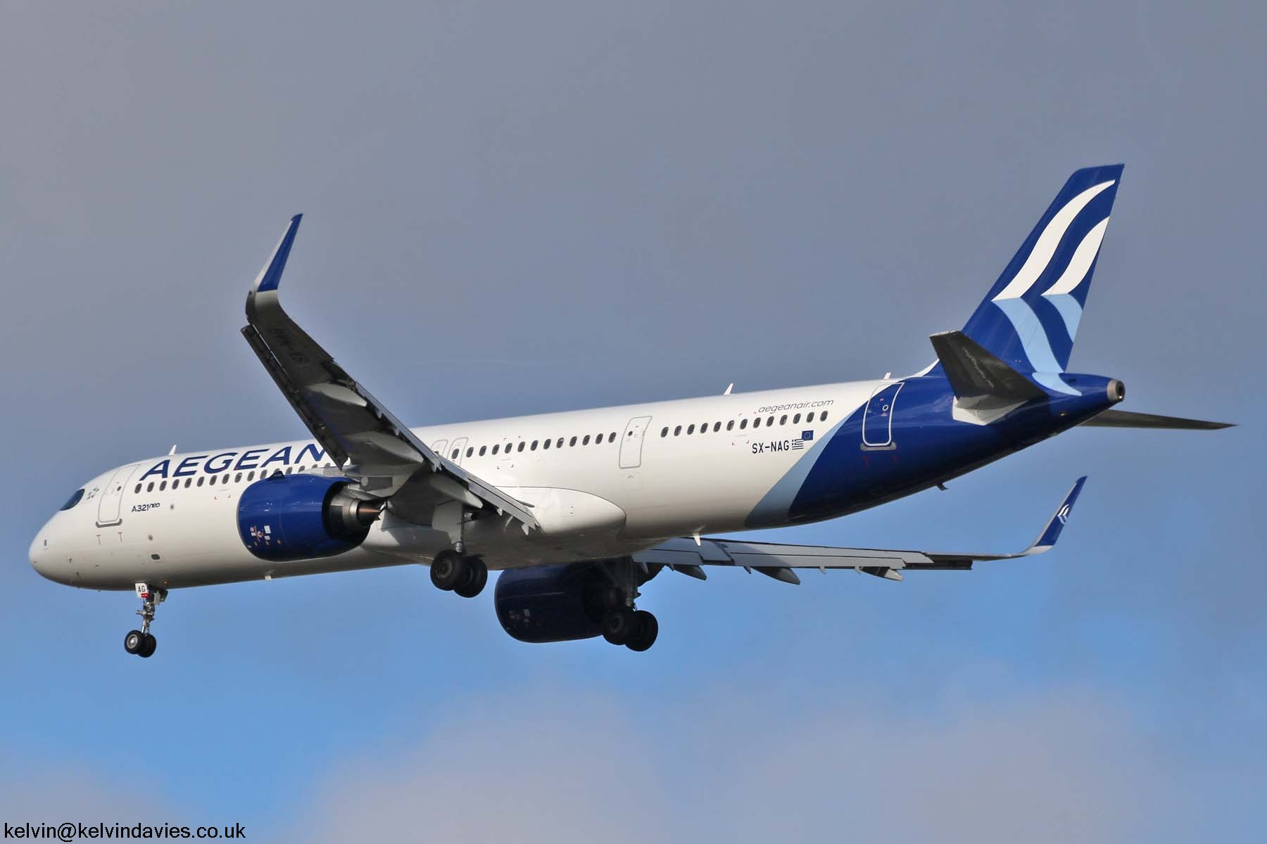 Aegean Airways A321 SX-NAG