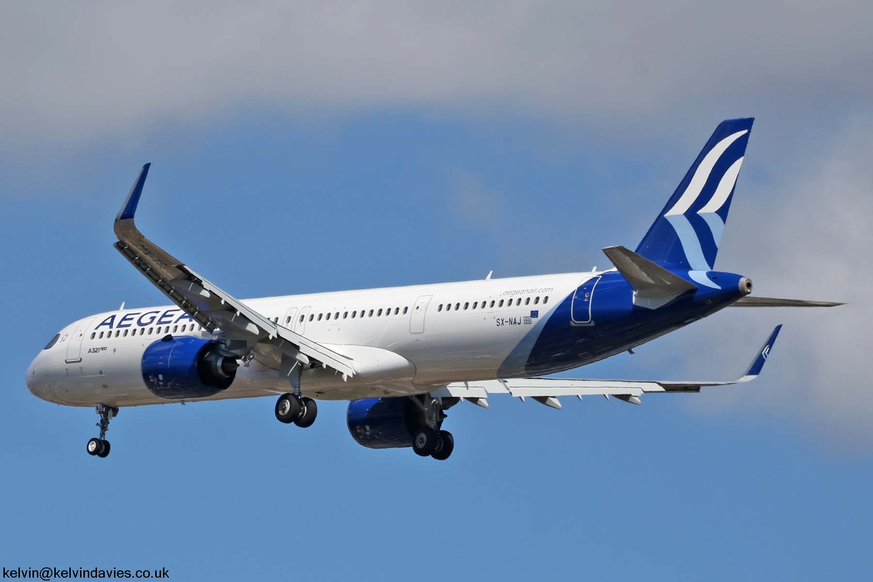 Aegean Airlines A321 SX-NAJ