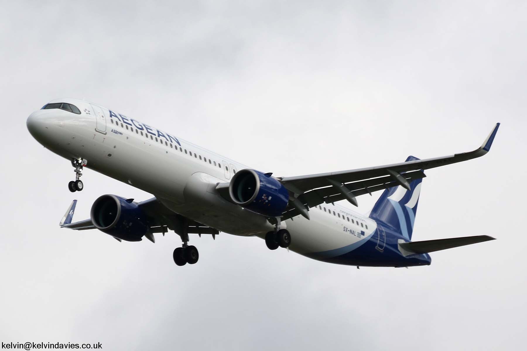 Aegean Airlines A321 SX-NAL