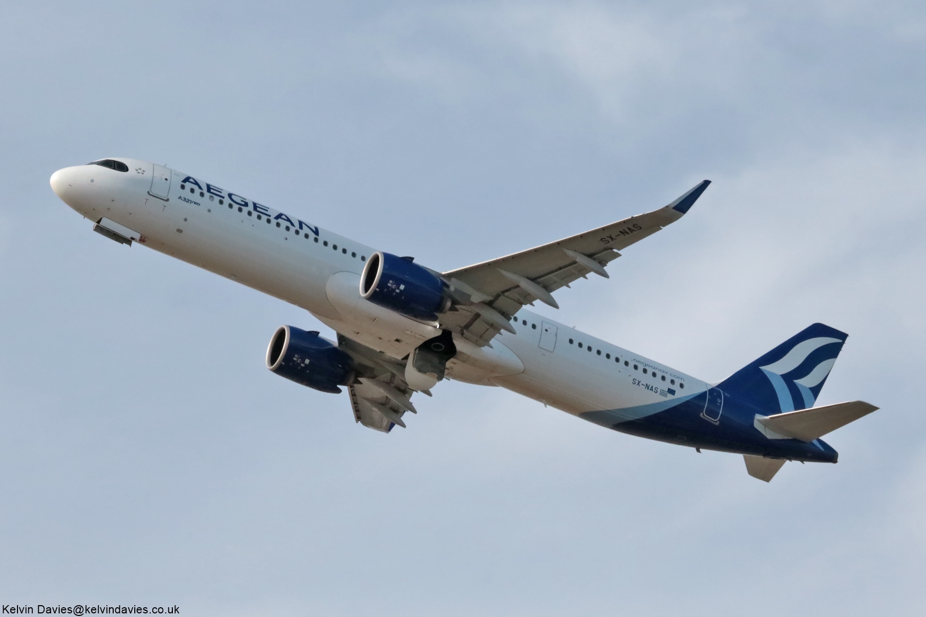 Aegean Airlines A321NEO SX-NAS