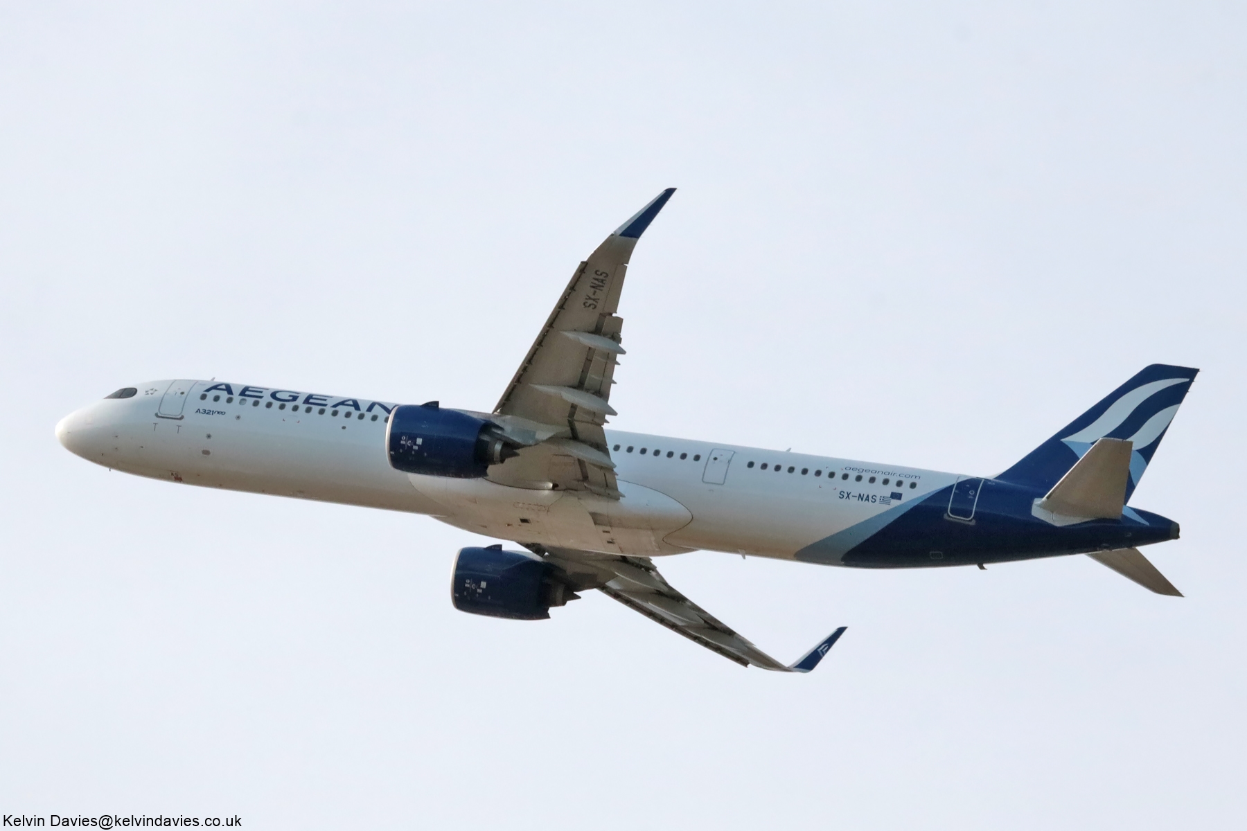 Aegean Airlines A321NEO SX-NAS
