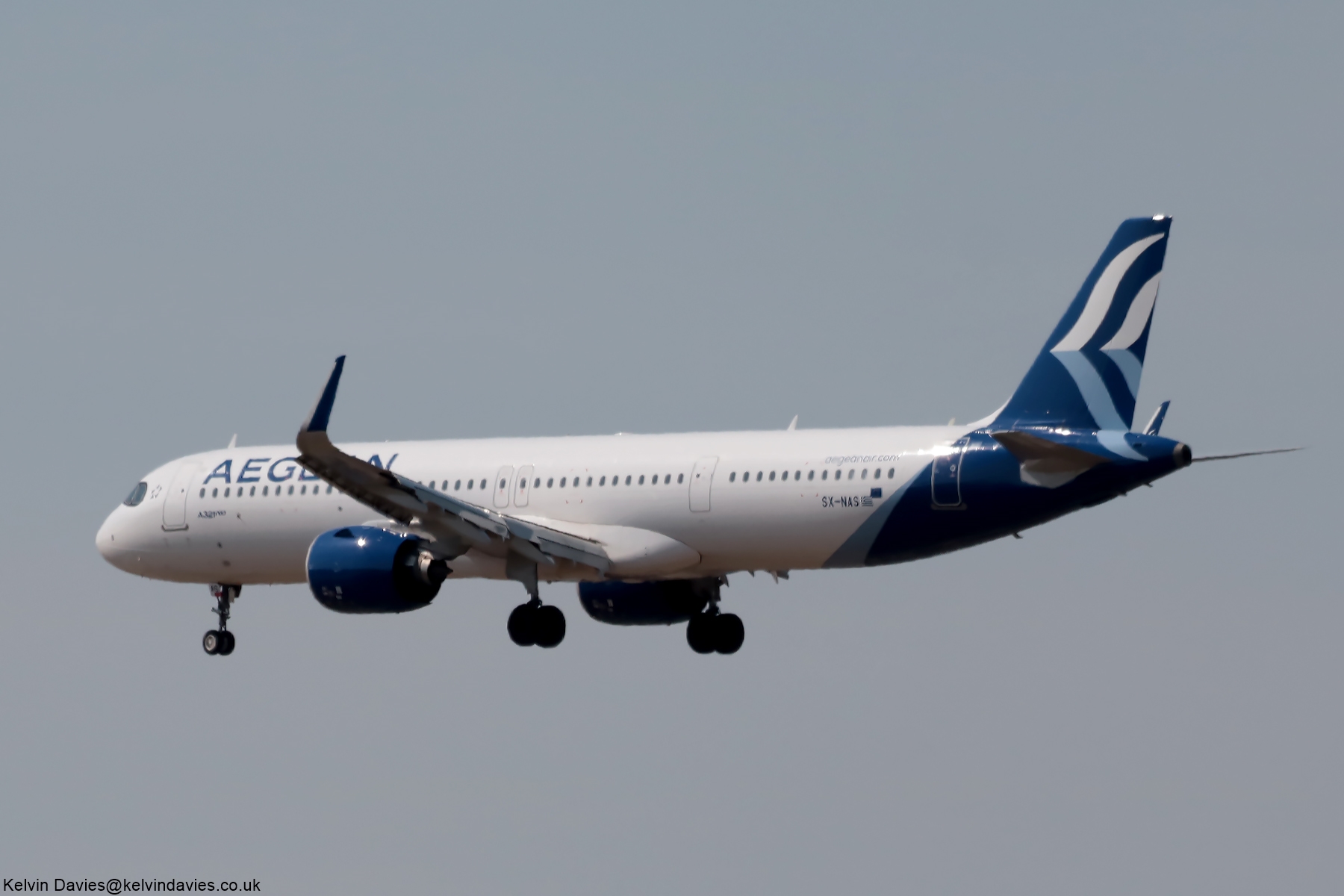 Aegean Airlines A321NEO SX-NAS