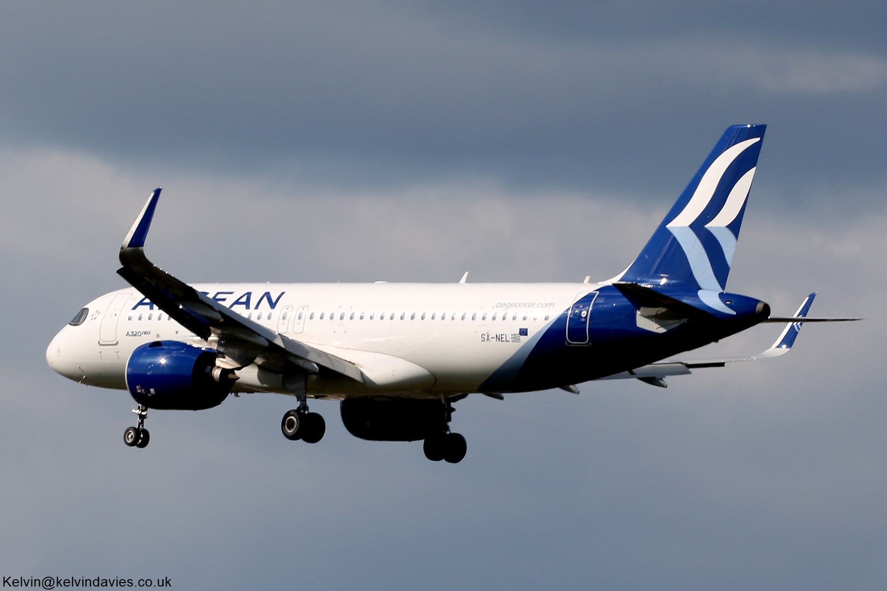 Aegean Airlines A320 NEO SX-NEL
