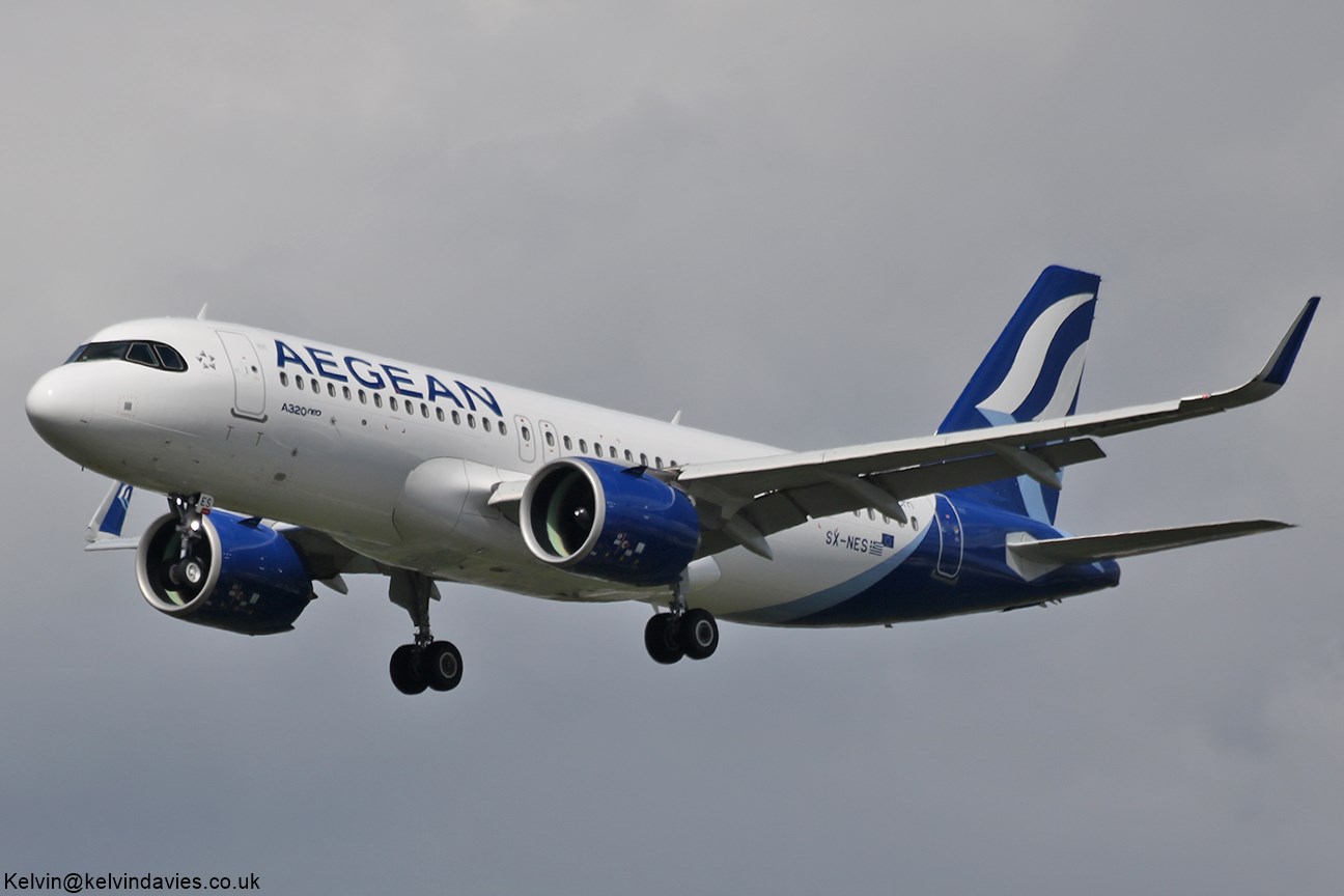 Aegean Airlines A320NEO SX-NES