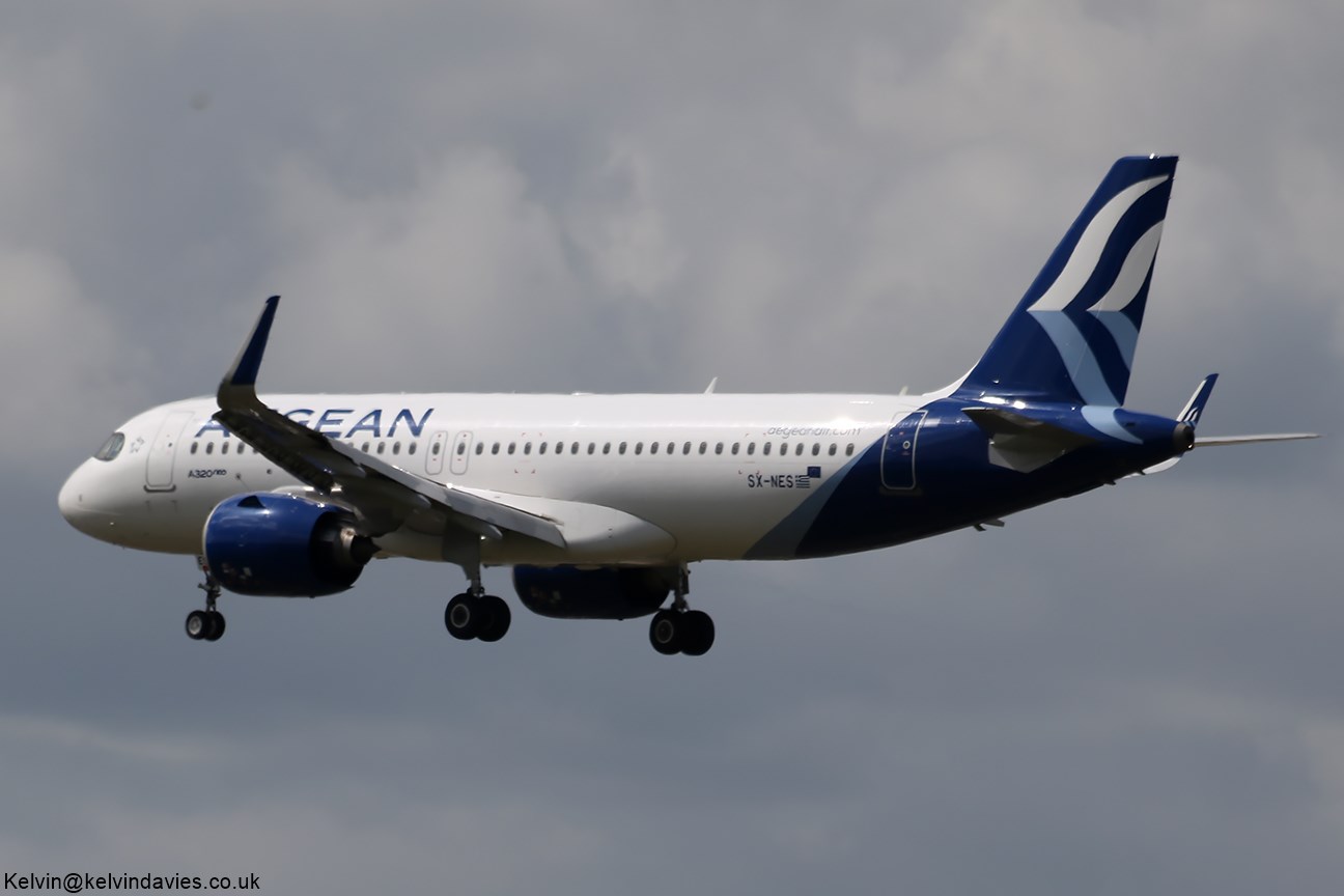 Aegean Airlines A320NEO SX-NES
