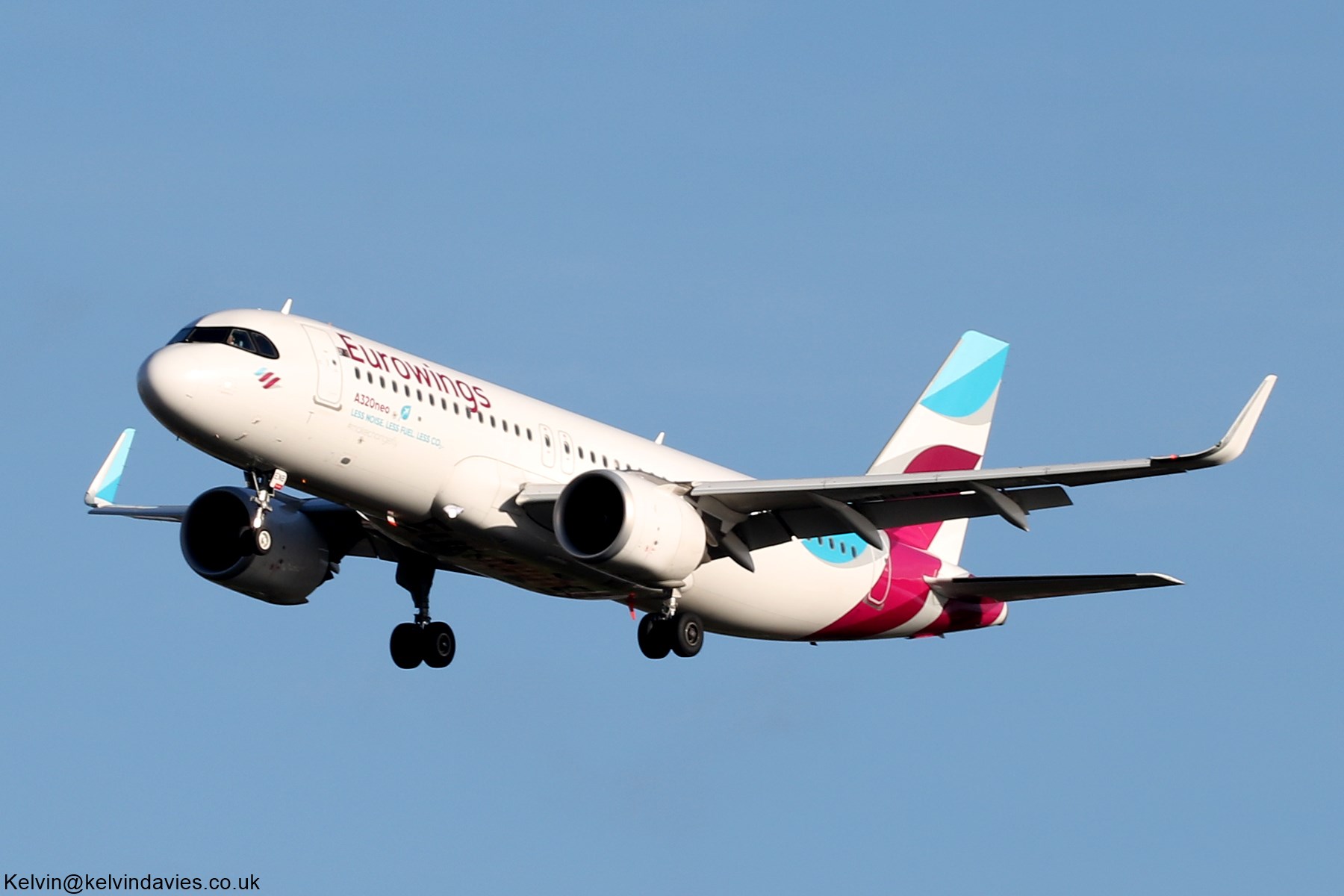 Eurowings Europe A320 NEO 9H-ENB