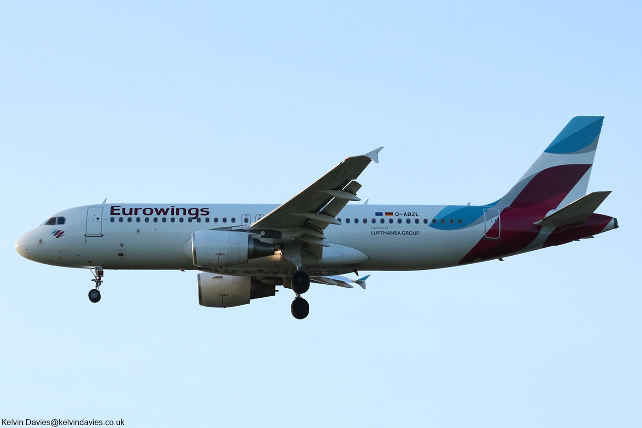 Eurowings A320 D-ABZL