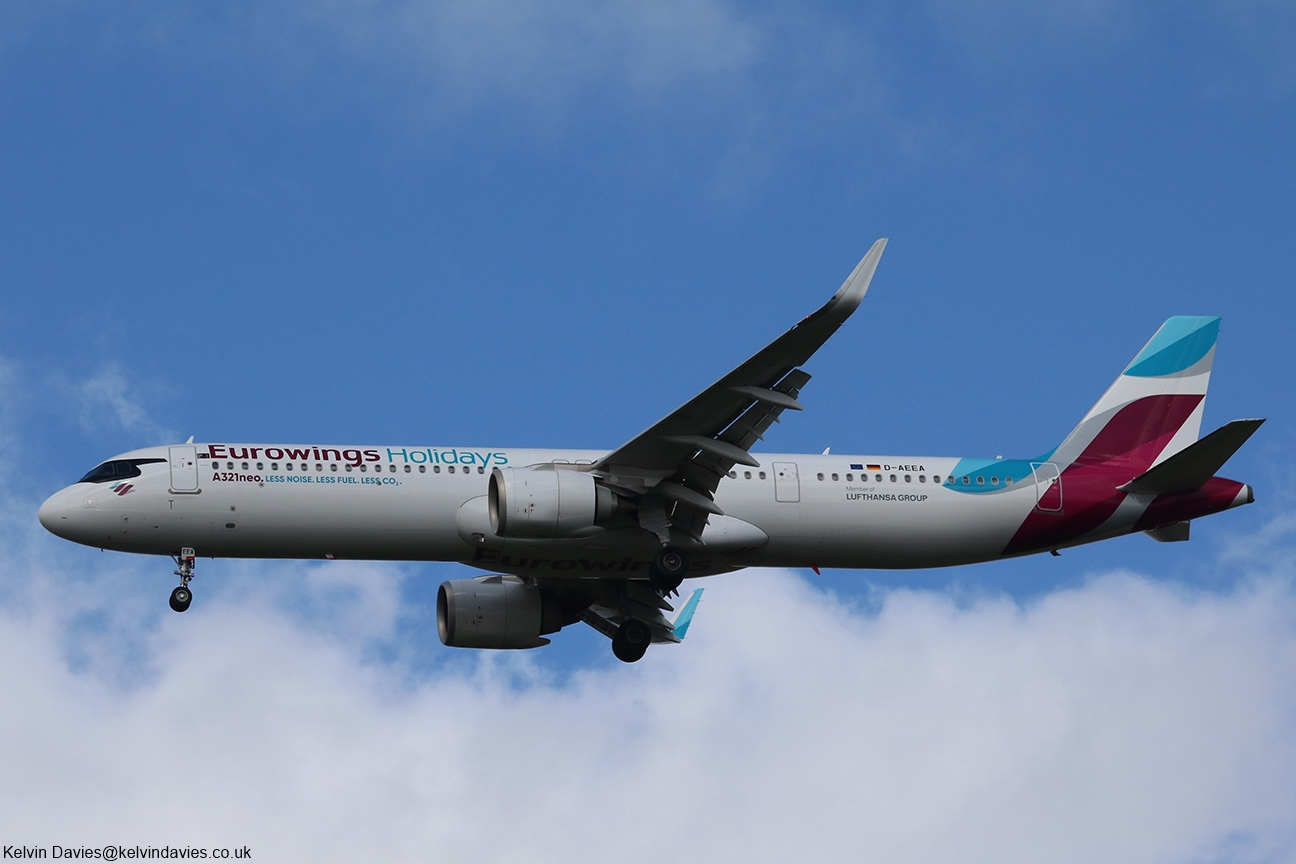 Eurowings A321NEO D-AEEA