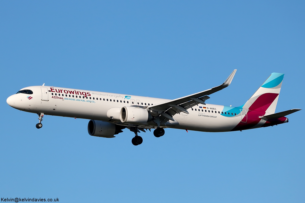 Eurowings A321NEO D-AEEC