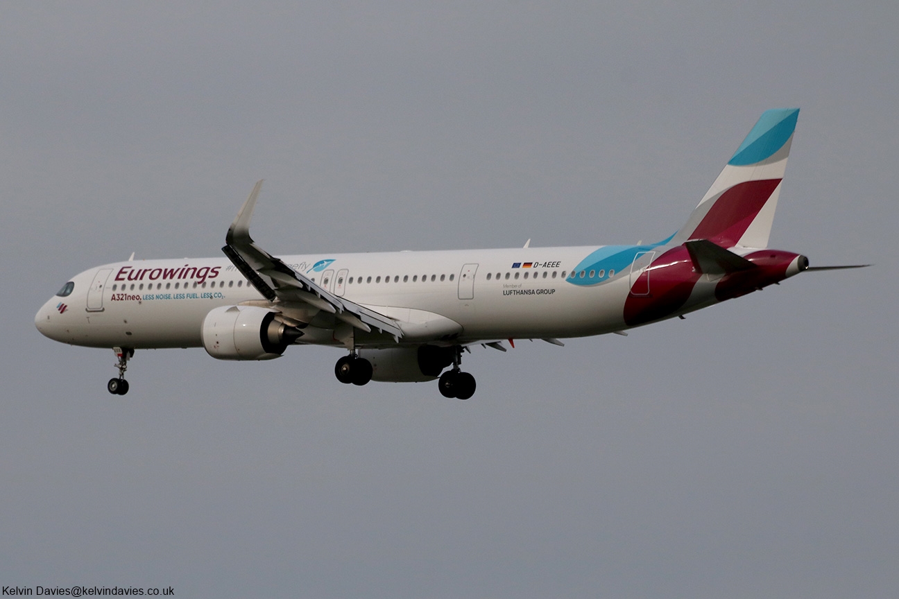 Eurowings A321-NEO D-AEEE