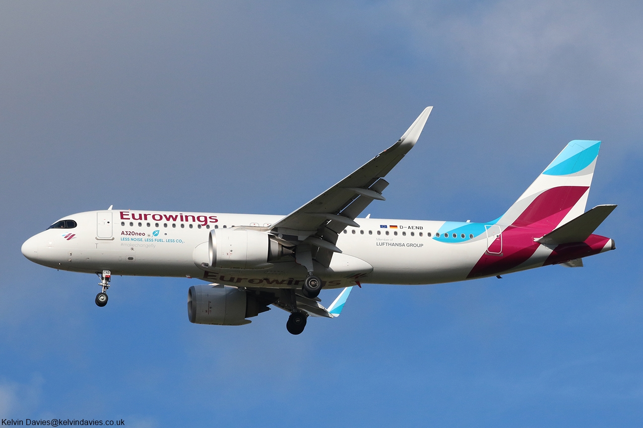 Eurowings A320NEO D-AENB