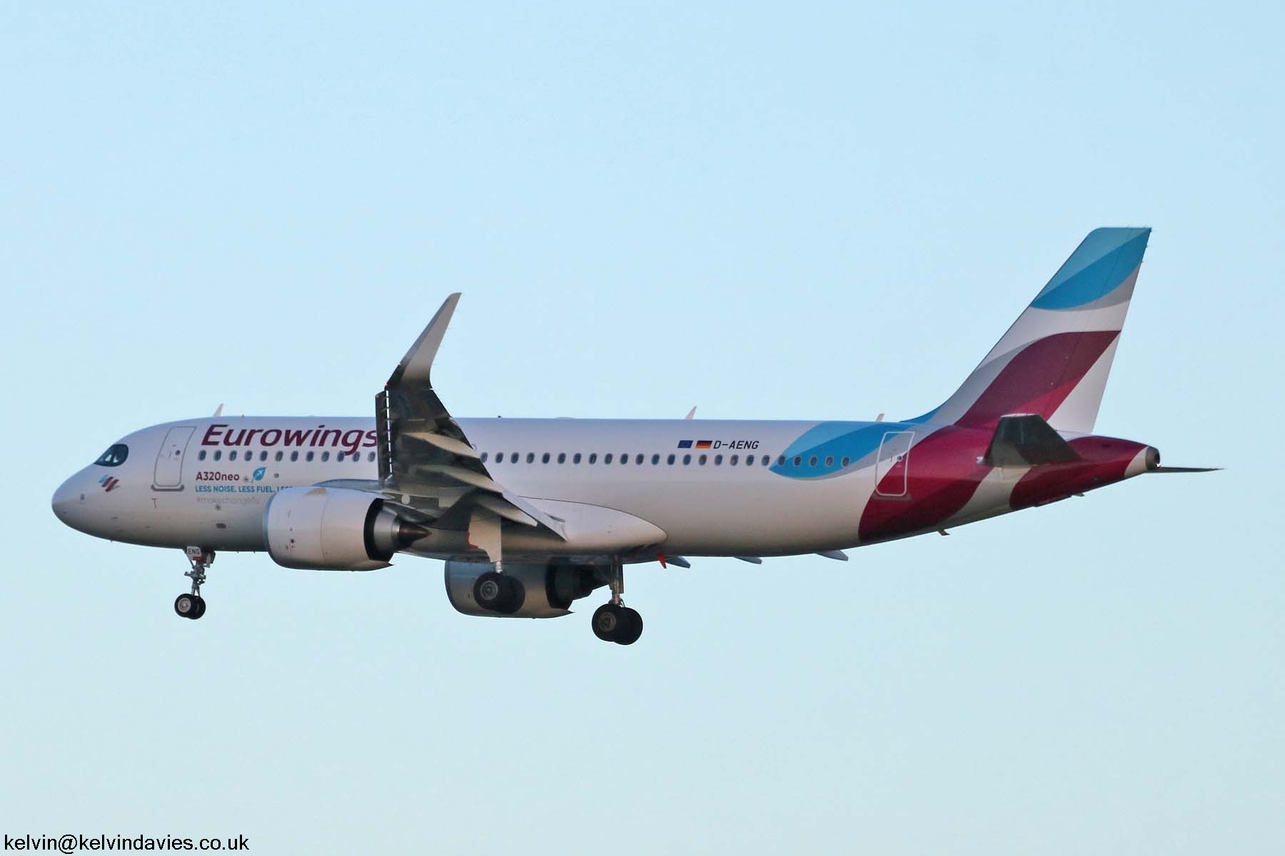 Eurowings A320 D-AENG