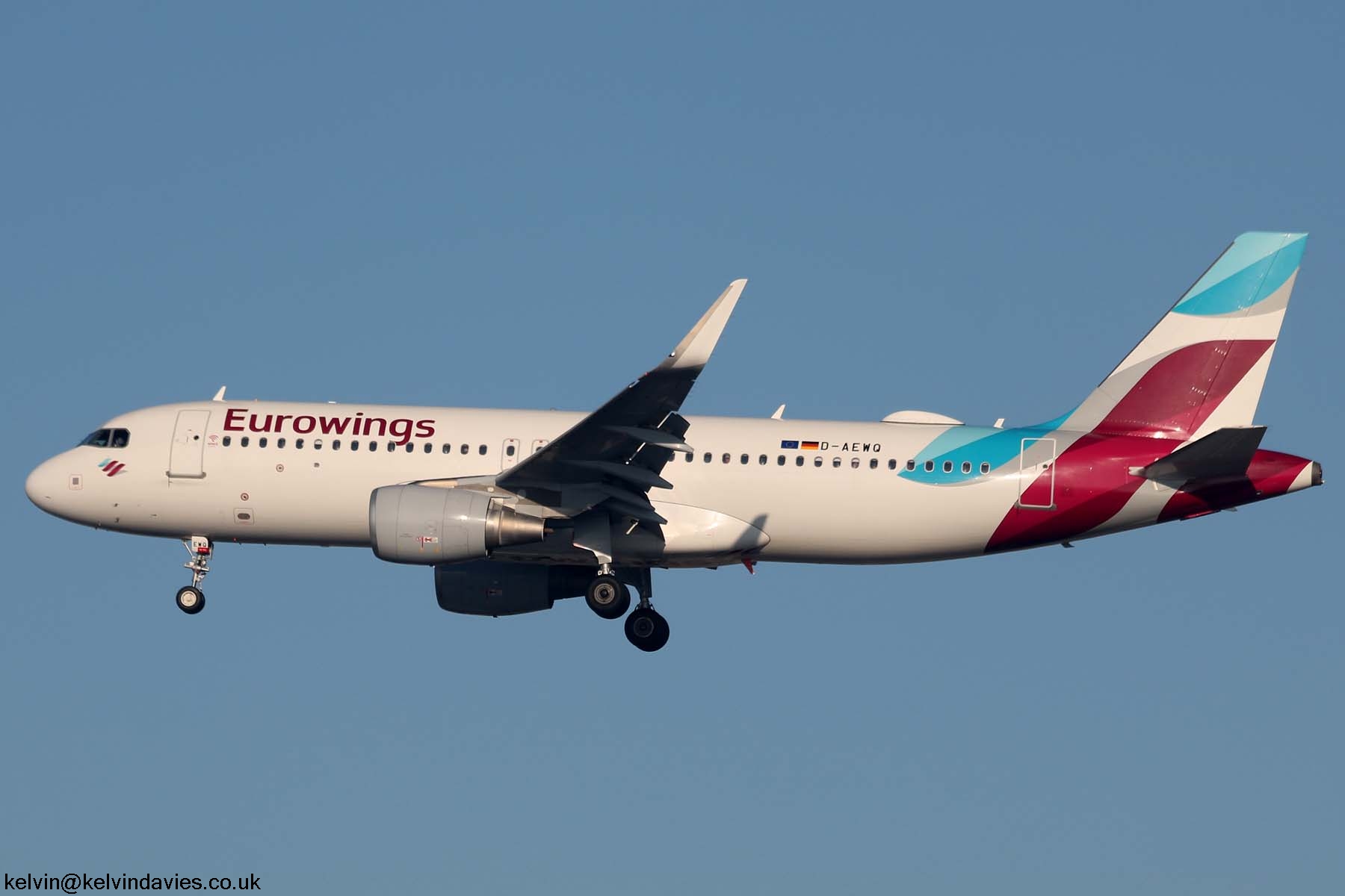Eurowings A320 D-AEWO