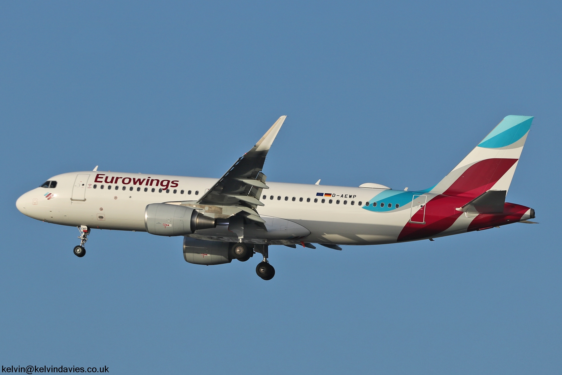 Eurowings A320 D-AEWP