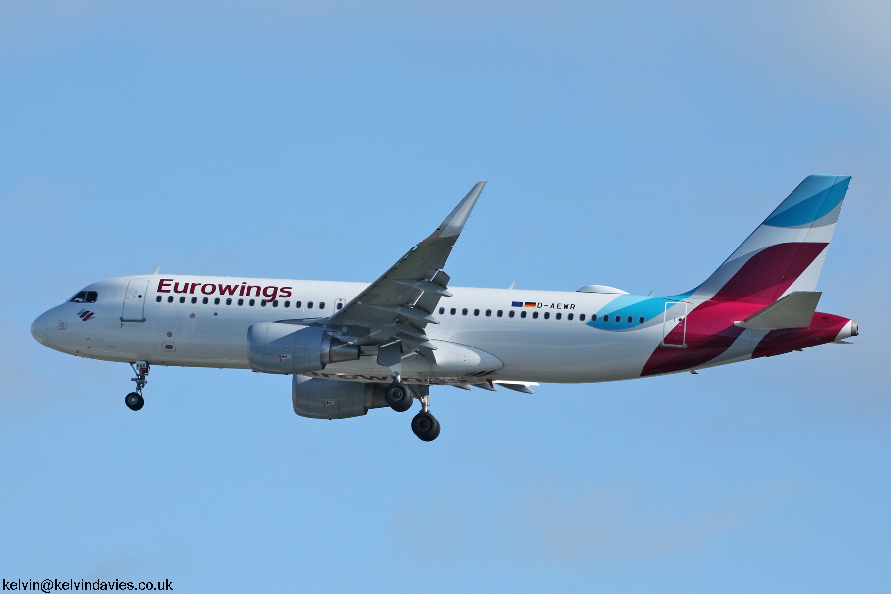 Eurowings A320  D-AEWR