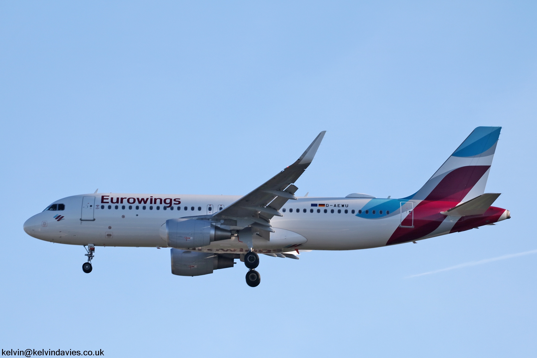EurowingsA320  D-AEWU