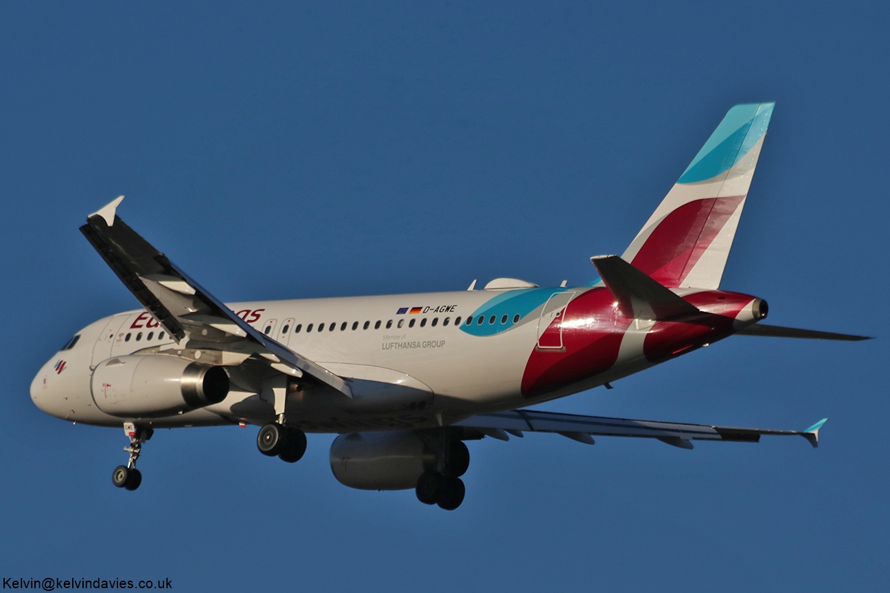 Eurowings A319 D-AGWE