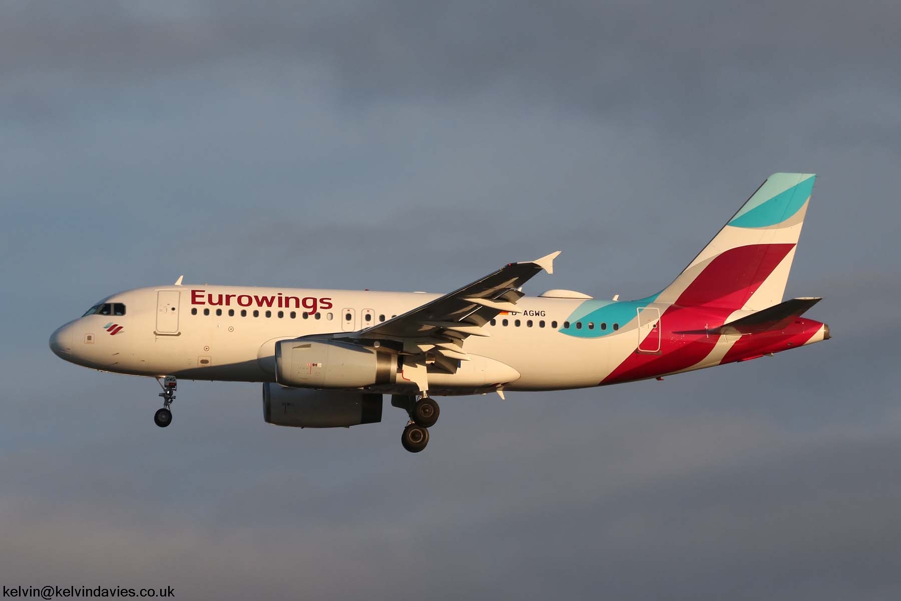 Eurowings A319 D-AGWG