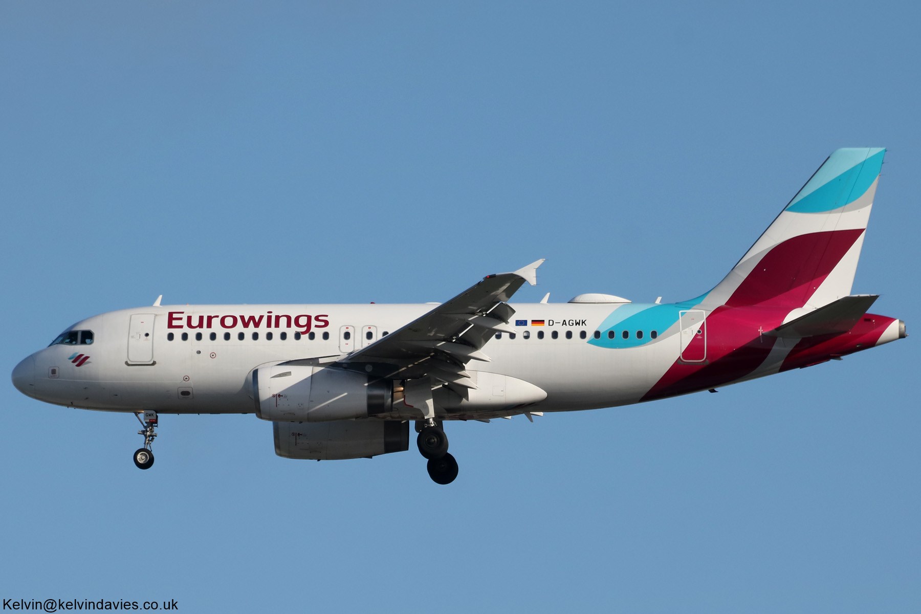 Eurowings A319 D-AGWK