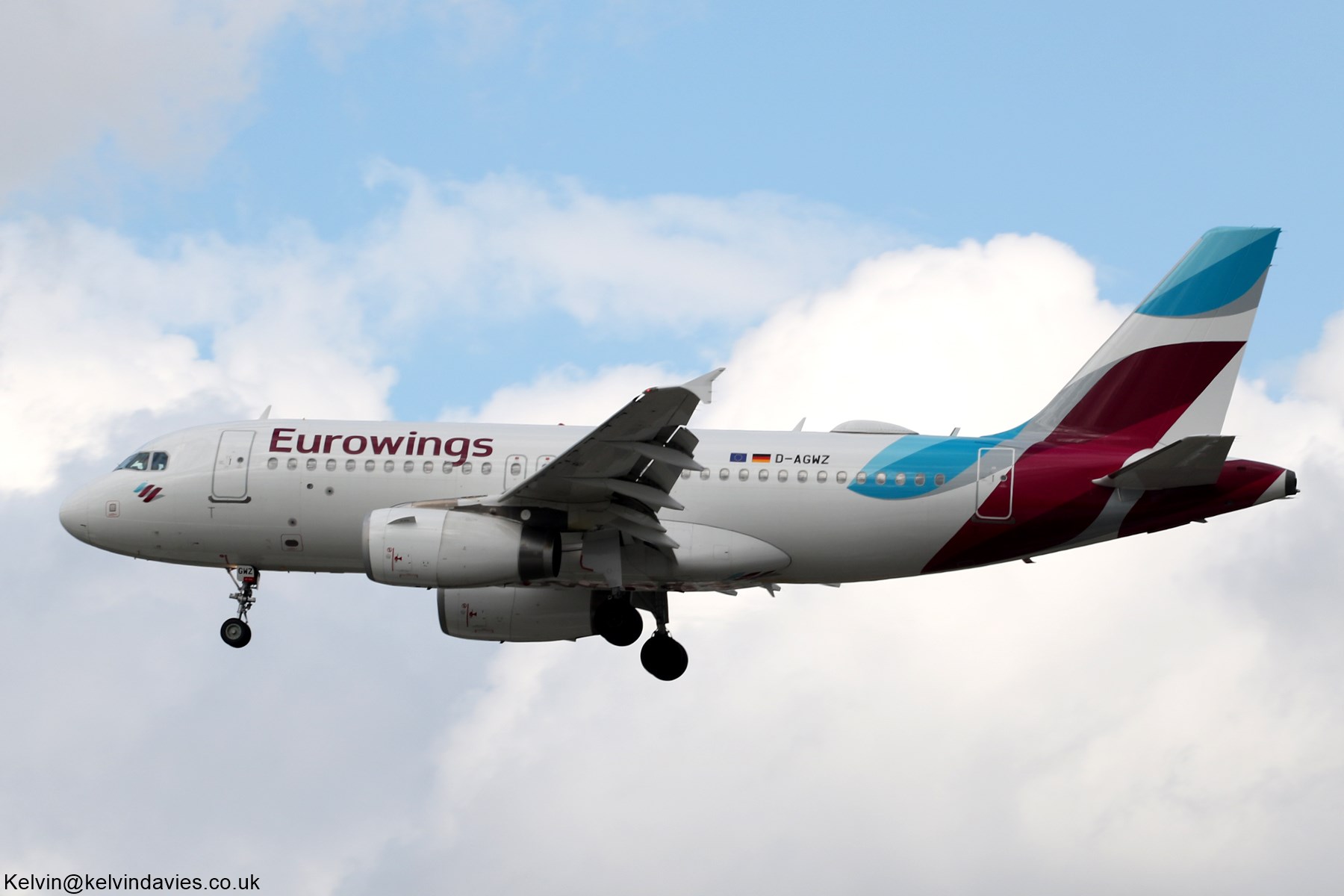 Eurowings A319 D-AGWZ
