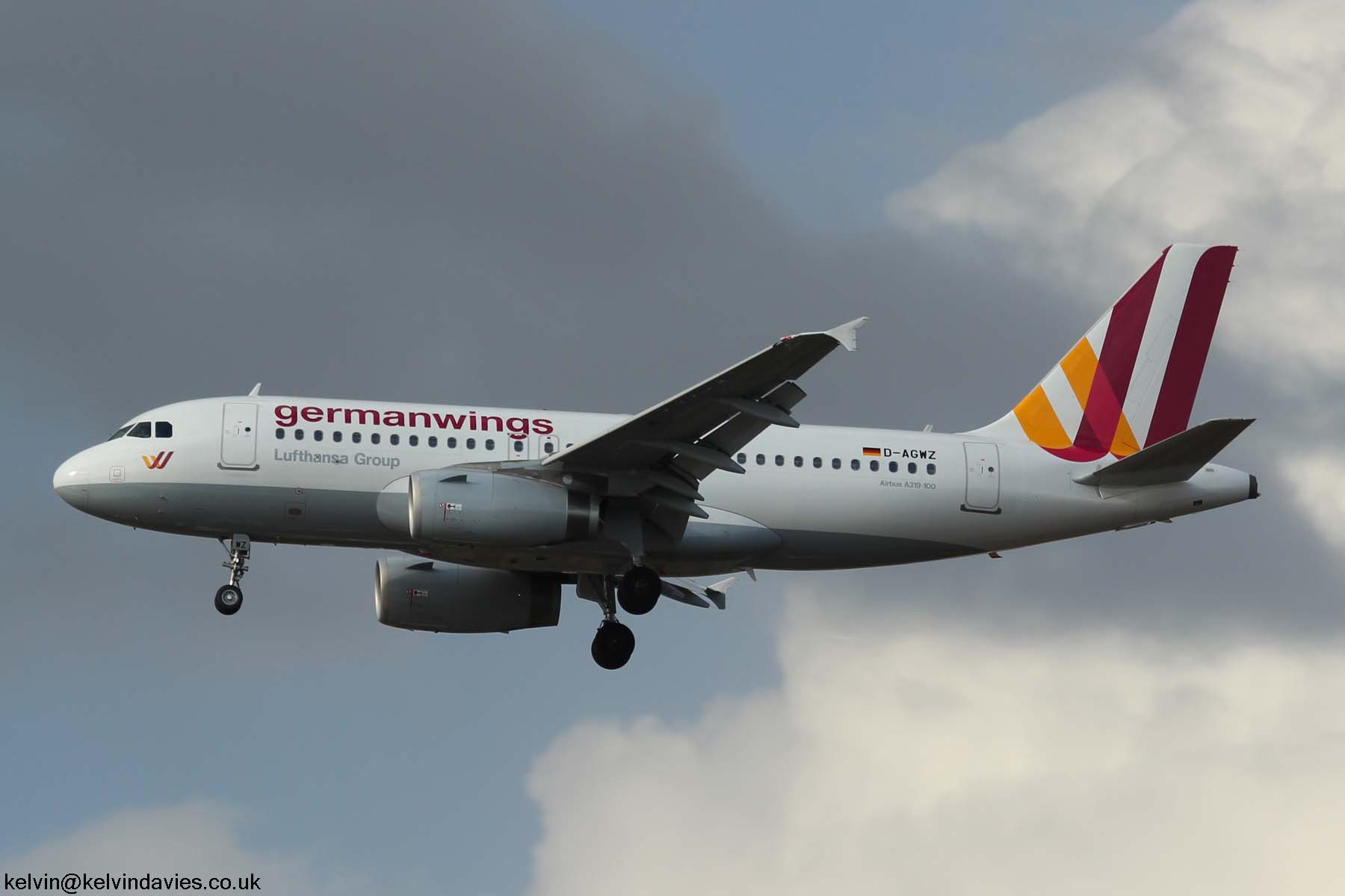 Eurowings A319 D-AGWZ