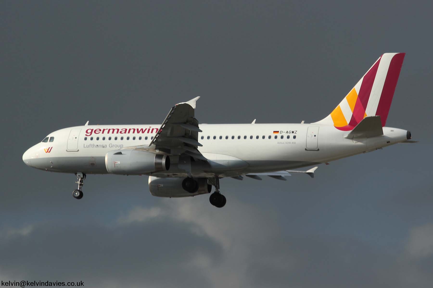 Eurowings A319 D-AGWZ