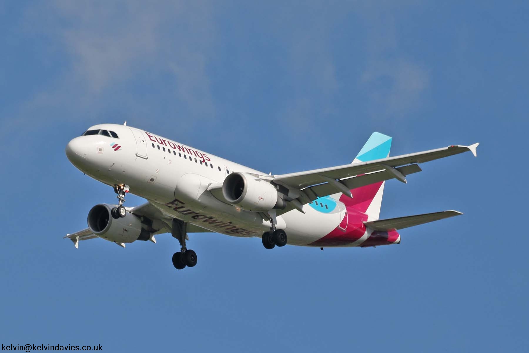 Eurowings A319 D-AKNV