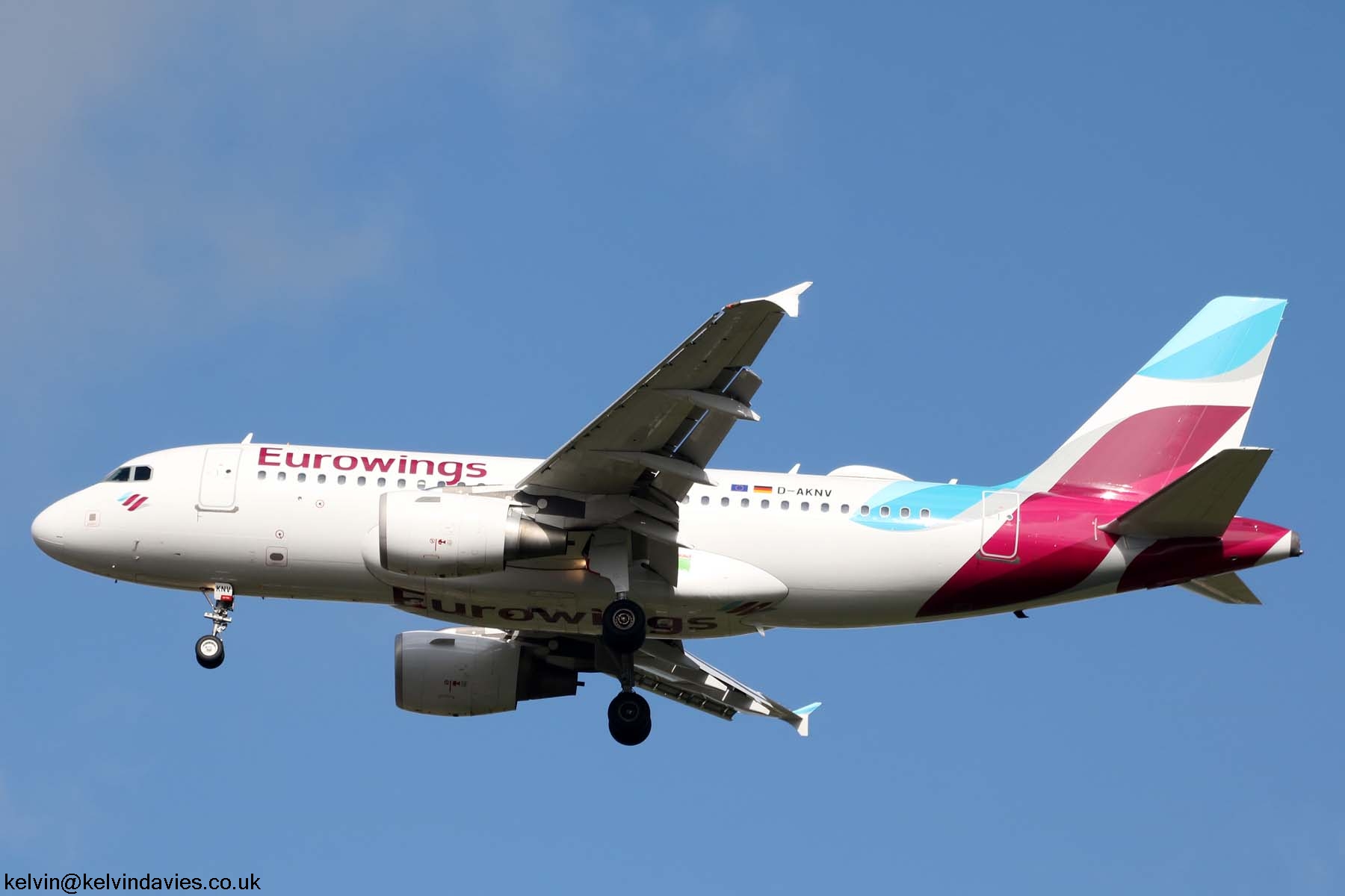Eurowings A319 D-AKNV