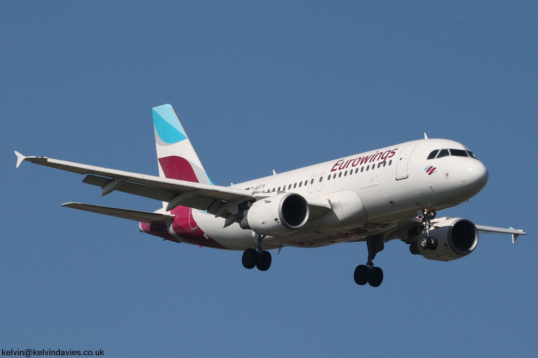 Eurowings A319 D-ASTX
