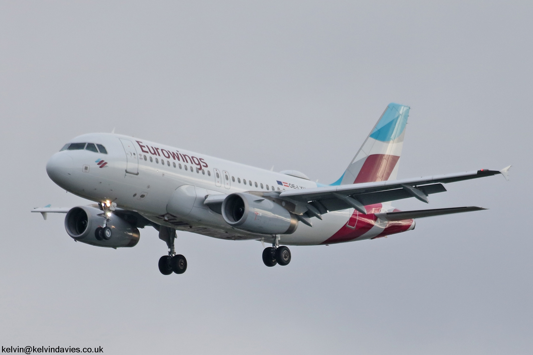 Eurowings Europe A319 OE-LYU