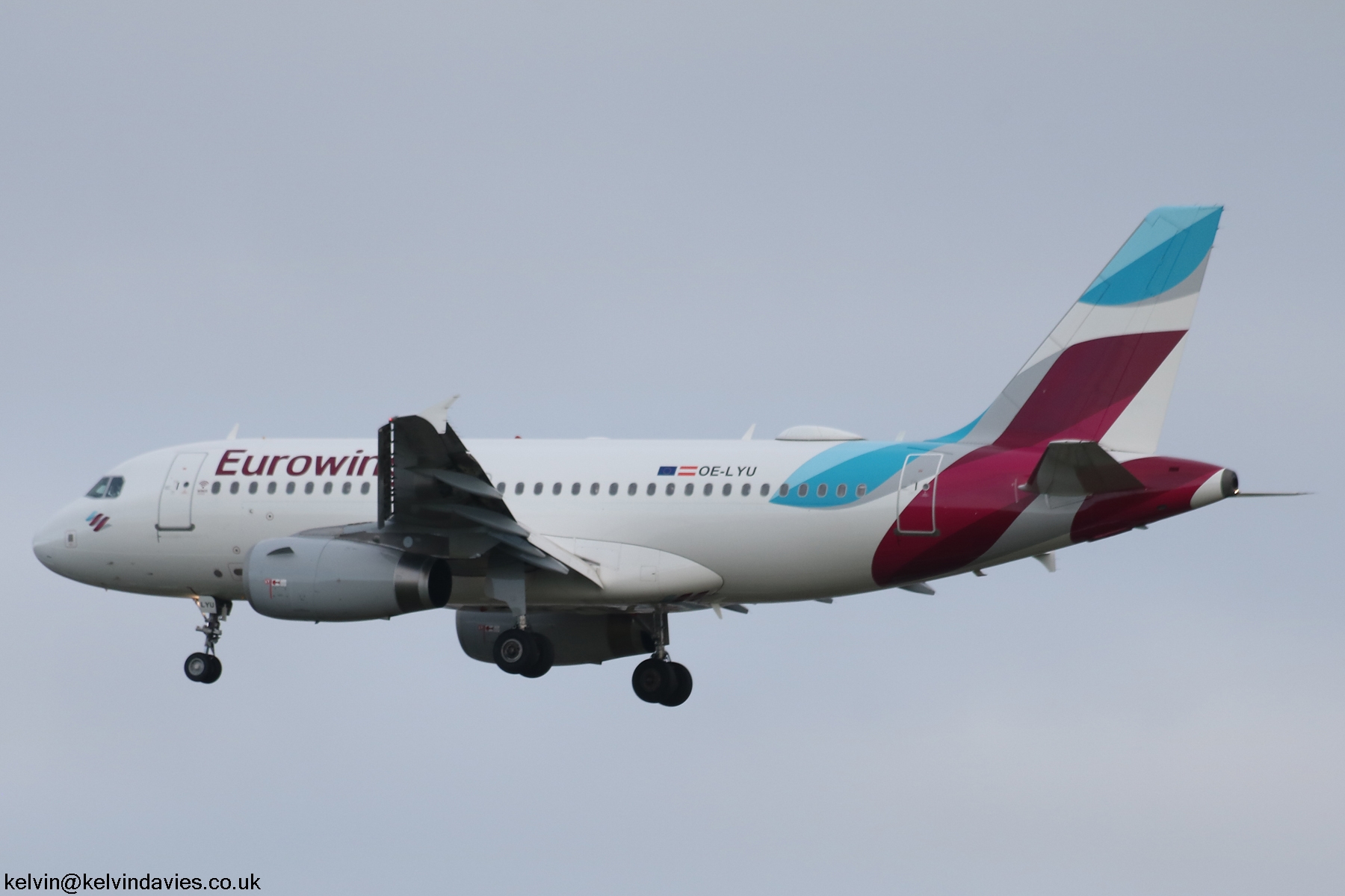Eurowings Europe A319 OE-LYU