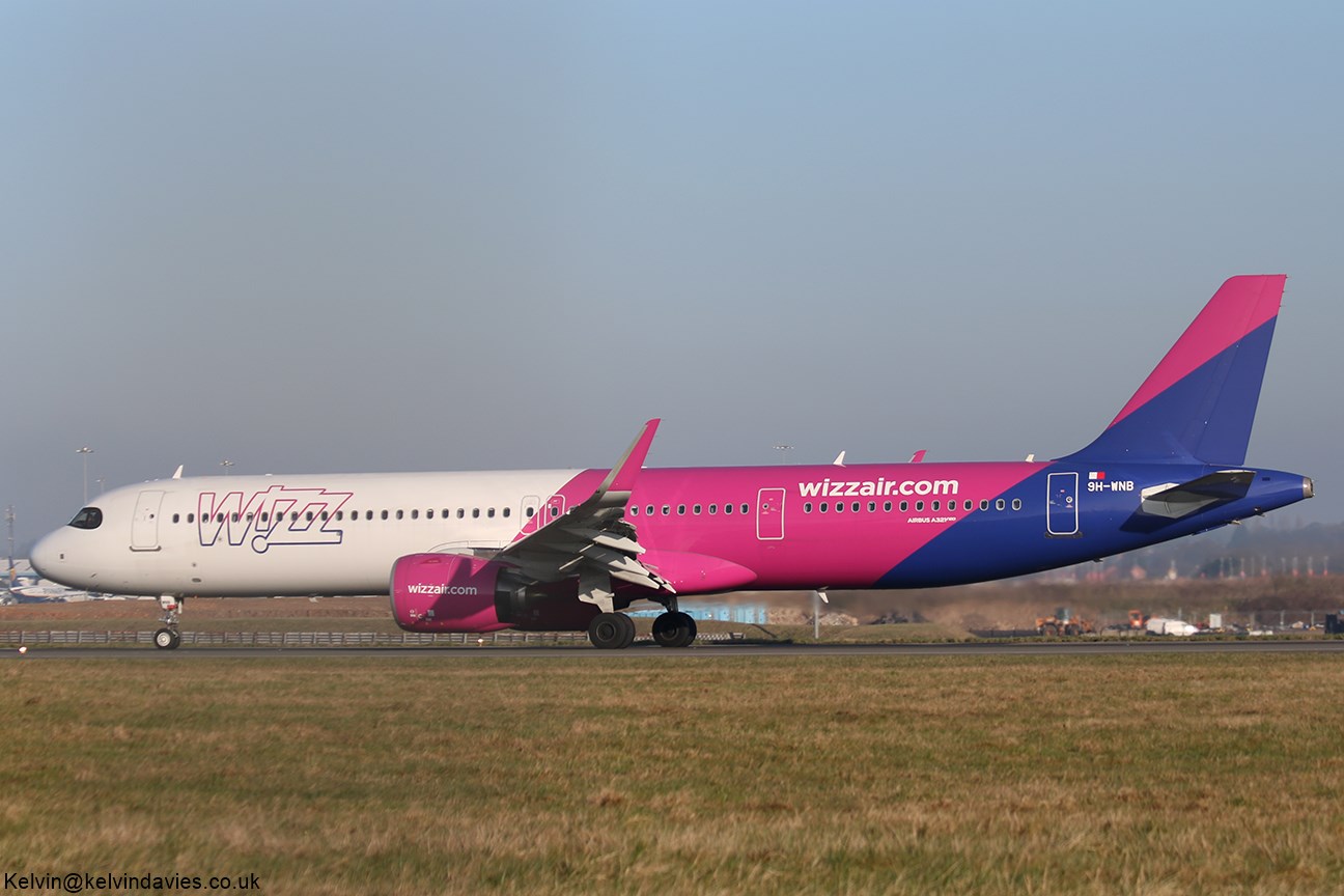 Wizz Air Malta A321 NEO 9H-WNB