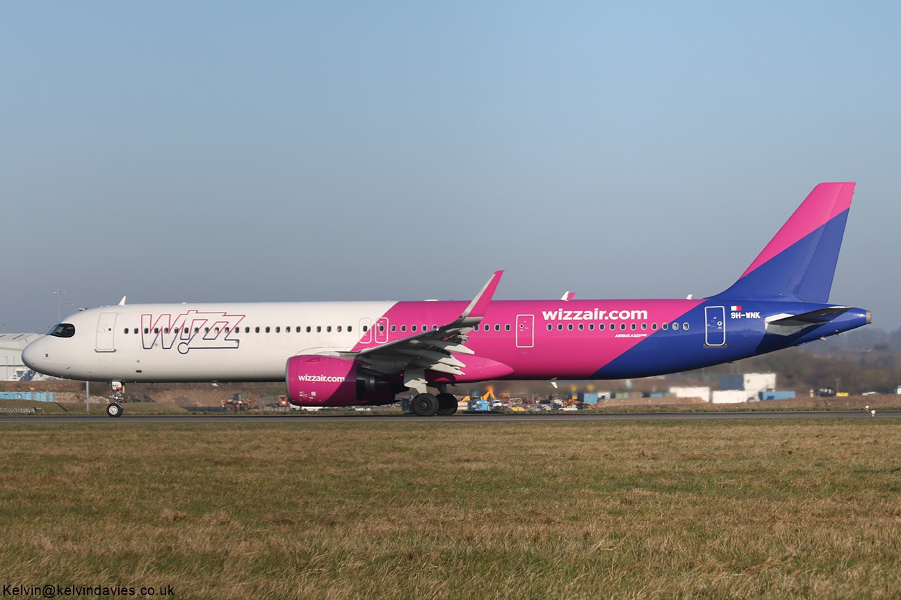 Wizz Air Malta A321 NEO 9H-WNK