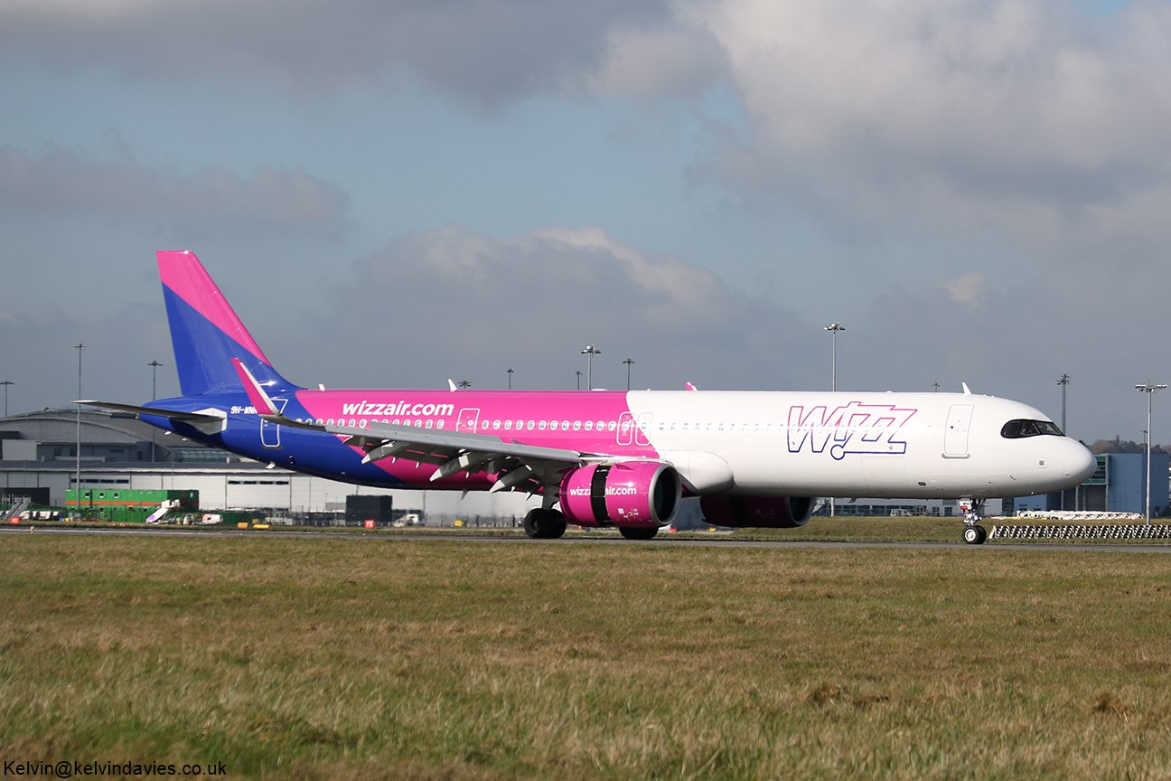 Wizz Air Malta A321 NEO 9H-WNR