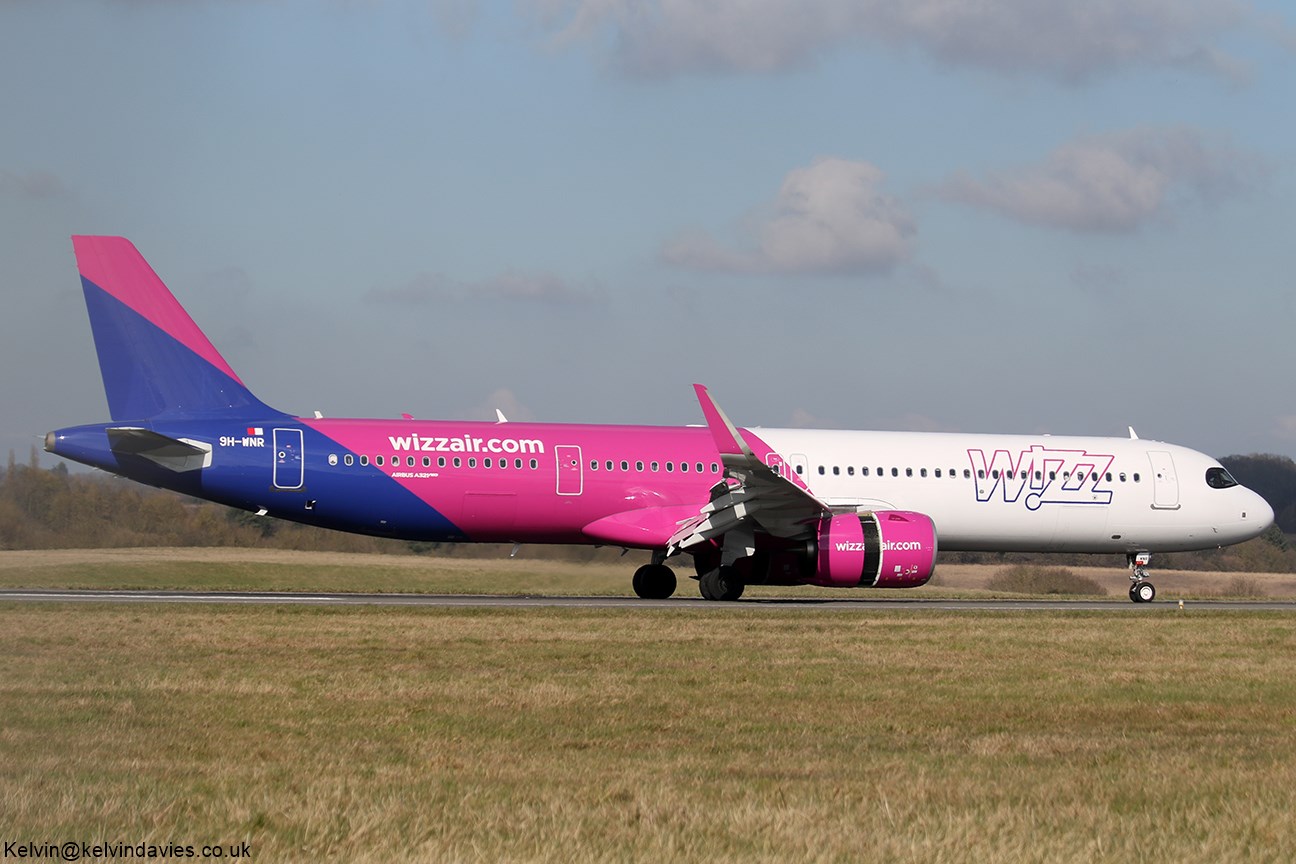 Wizz Air Malta A321 NEO 9H-WNR