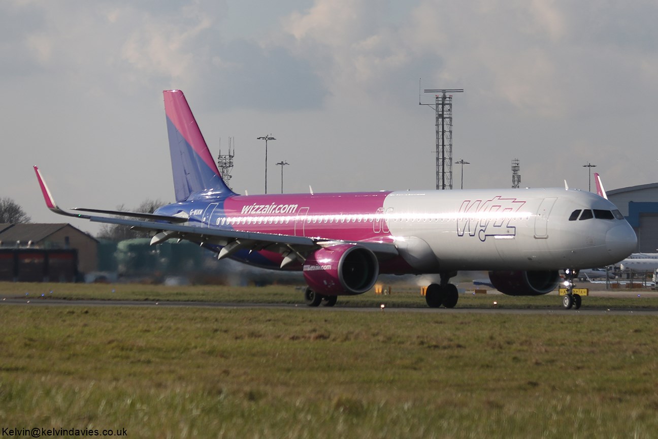 Wizz Air UK A321 NEO G-WUKM