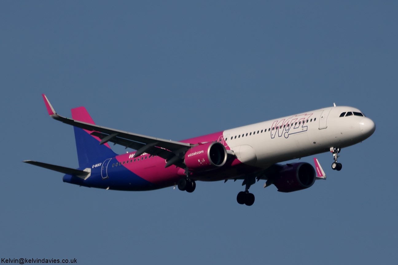 Wizz Air UK A321-NEO G-WUKS